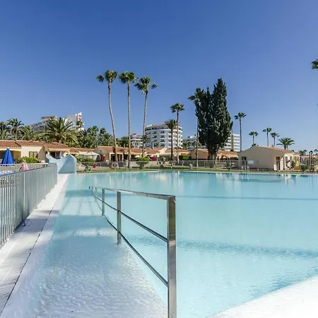 One Bedroom With Shared Pool Furnished Terrace And Wifi At Maspalomas 1 Km Away From The * 普拉亚戴尔雷安格莱斯